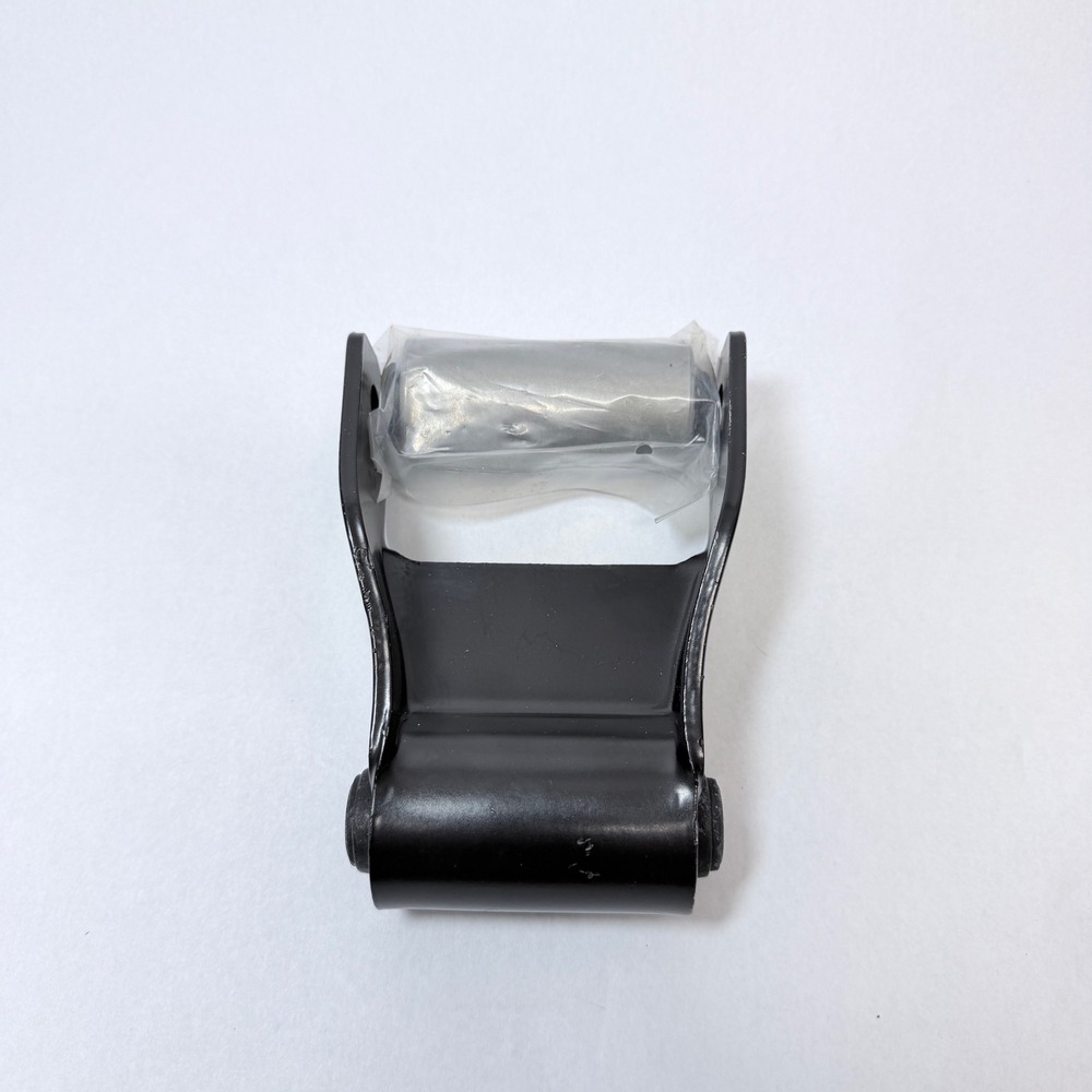 Heavy Duty Rear Leaf Spring Shackle with Bushing Sleeve Black Steel